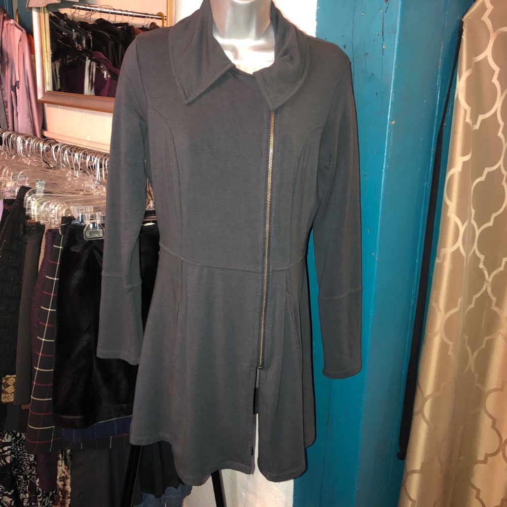 Blue canoe jacket